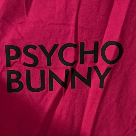 Psycho Bunny Chester Embroidered Graphic Tee Pink Peacock Men’s Size Large (6) - Picture 7 of 12